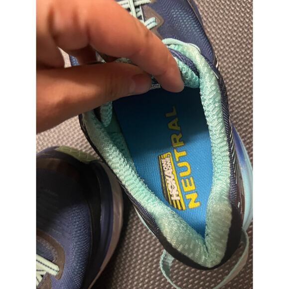 Hoka One One Womens Bondi 5 1014759 MBBRD Blue Running Shoes Sneakers Size 8.5e - Picture 7 of 8